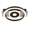Brilliant Plafoniera LED Maureen, cerchi concentrici, memoria, 3000 Kelvin bianco caldo