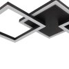 Brilliant plafoniera LED Jorvic, 3 cornici, per corridoio e ingresso, 3000 Kelvin luce calda