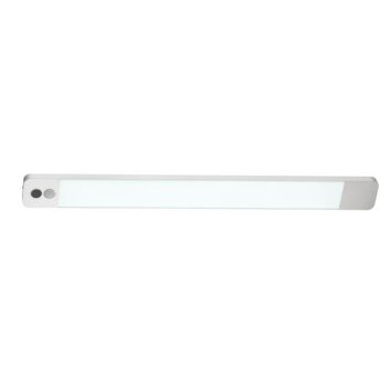 Brilliant lampada sottopensile LED Underglow piatta, con sensore di movimento, in alluminio