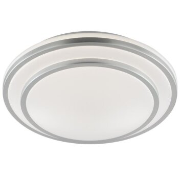 Brilliant Plafoniera LED Luciano moderna, profili concentrici, luce neutra 4000 Kelvin