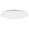 Brilliant plafoniera Samora LED bianca, temperatura di colore regolabile 2700-6500 Kelvin