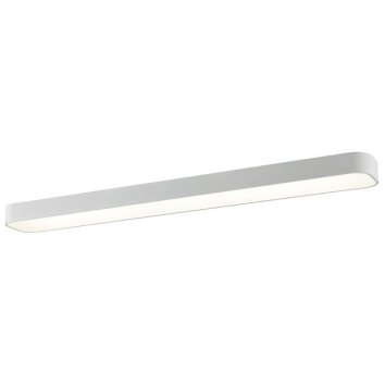 Brilliant Plafoniera LED Corvato bianca, temperatura di colore regolabile 2700-6500 Kelvin