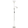 Brilliant lampada da terra Spari, struttura beige, luce indiretta con luce laterale