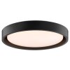 Brilliant Leuchten plafoniera LED Sonora piatta e rotonda, 3000 Kelvin bianco caldo