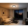 Brilliant plafoniera LED Pederson rotonda, temperatura di colore regolabile 2700-6500 Kelvin