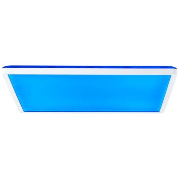 Brilliant Plafoniera LED Tanida piatta RGB, dimmerabile via telecomando, 4000 Kelvin neutra