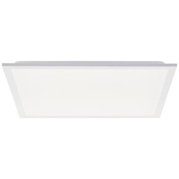 Brilliant Leuchten plafoniera LED quadrata Trevis moderna bianca, luce neutra 4000 Kelvin