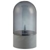 Brilliant Lampada da tavolo LED Illusion con cupola grigio fumo e luce calda 2500 Kelvin