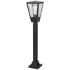 Brilliant Leuchten, lampioncino da vialetto Westcliff con lanterna trapezoidale antracite