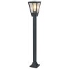 Brilliant Leuchten Lampioncino da giardino Westcliff, lanterna conica antracite IP44