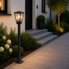Brilliant Leuchten Lampioncino da giardino Westcliff, lanterna conica antracite IP44