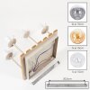 Gastor plafoniera a sfere 4 luci E14, design boho vintage per soggiorno