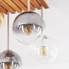 Gastor plafoniera a sfere 4 luci E14, design boho vintage per soggiorno
