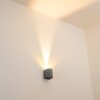 Mora Applique da esterno LED Grigio, 2-Luci