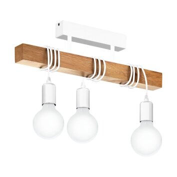 Illuminazione Eglo TOWNSHEND Bianco, 3-Luci