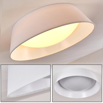 Negio Plafoniera LED Bianco, 1-Luce