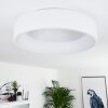 Kampala Plafoniera LED Bianco, 1-Luce