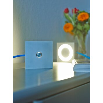 Tecnolumen Square Lampada decorativa LED Alluminio, 1-Luce