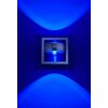 Applique Leuchten Direkt Ls-OPTI LED Acciaio inox, 2-Luci, Telecomando, Cambia colore