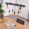 Barbengo Lampada a Sospensione Nero, 6-Luci