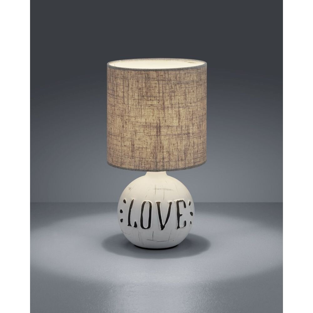 Reality ESNA Lampada da Tavolo Bianco, 1-Luce main product photo