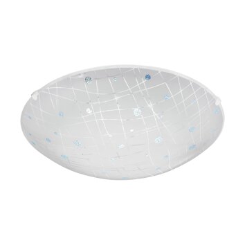 Eglo VEREDA Plafoniera LED Bianco, 1-Luce
