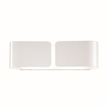 Ideal Lux CLIP Applique Bianco, 2-Luci