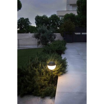 Faro Barcelona Piccola Lampada con picchetto per esterno LED Nero, 1-Luce