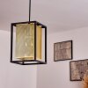 Kabu Lampadario a sospensione Nero, 1-Luce
