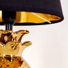 Pina Lampada da Tavolo Oro, 1-Luce