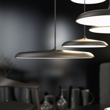 Design For The People by Nordlux ARTIST40 Lampada a Sospensione LED Nero, 1-Luce
