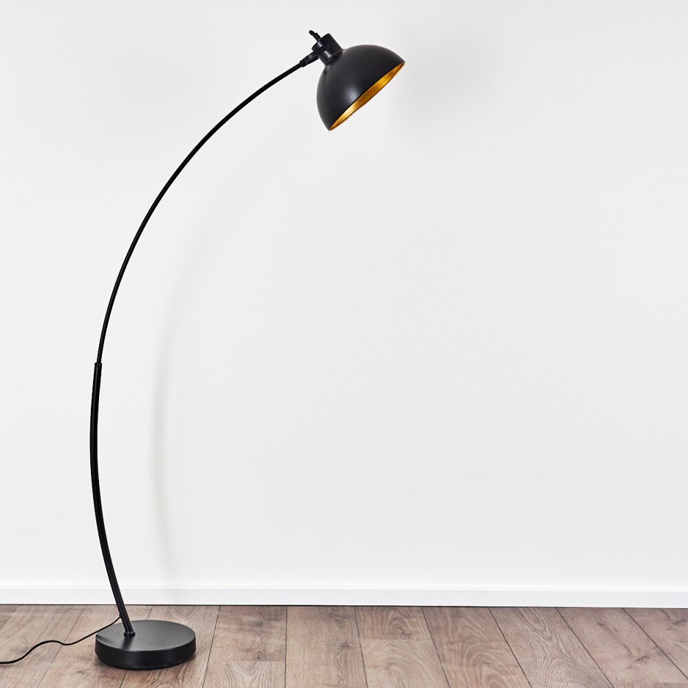 Totara Lampada da terra LED Nero H3385357