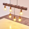 Barbengo Lampada a Sospensione Marrone, Ruggine, 4-Luci
