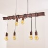 Barbengo Lampada a Sospensione Marrone, Ruggine, 4-Luci