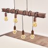 Barbengo Lampada a Sospensione Marrone, Ruggine, 4-Luci