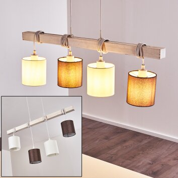 Barbengo Lampada a Sospensione Bianco, 4-Luci