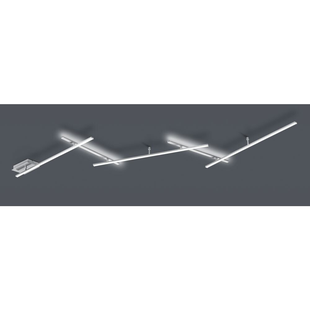 Trio INDIRA Plafoniera LED Nichel opaco, 5-Luci main product photo