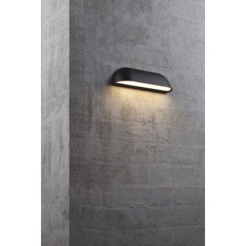 Design For The People by Nordlux FRONT26 Applique LED Nero, 1-Luce