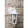 Rabalux Velence Applique Trasparente, chiaro, Bianco, 1-Luce