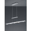 Trio-Leuchten Lacal Lampada a Sospensione LED Nichel opaco, 7-Luci