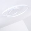 Leksund Plafoniera LED Bianco, 1-Luce