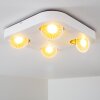 Granada Faretto da soffitto LED Bianco, 4-Luci