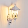 Loria Applique da esterno Bianco, 1-Luce, Sensori di movimento