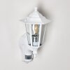 Loria Applique da esterno Bianco, 1-Luce, Sensori di movimento