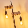 Barbengo Lampada da terra Marrone, Nero, 2-Luci