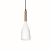 Ideal Lux MANHATTAN Lampadario a sospensione Bianco, 1-Luce