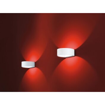 Helestra FOSCA Applique LED Bianco, 1-Luce