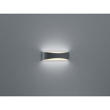 Trio-Leuchten Konda Applique LED Antracite, 1-Luce