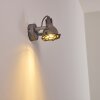 Jonsered Applique LED Grigio, Nero, Effetto pietra, 1-Luce