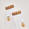 Barbengo Lampada da terra Marrone, Bianco, 2-Luci